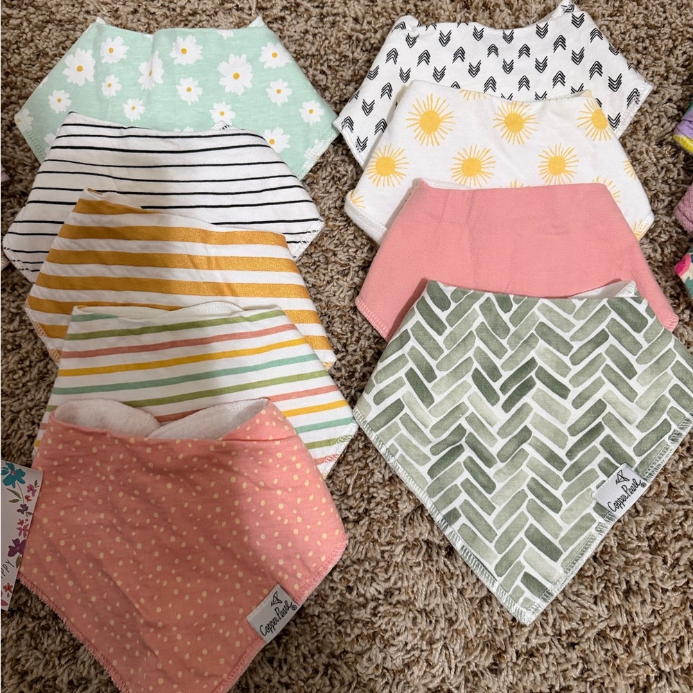 Copper Pearl & Kyte Bib Lot